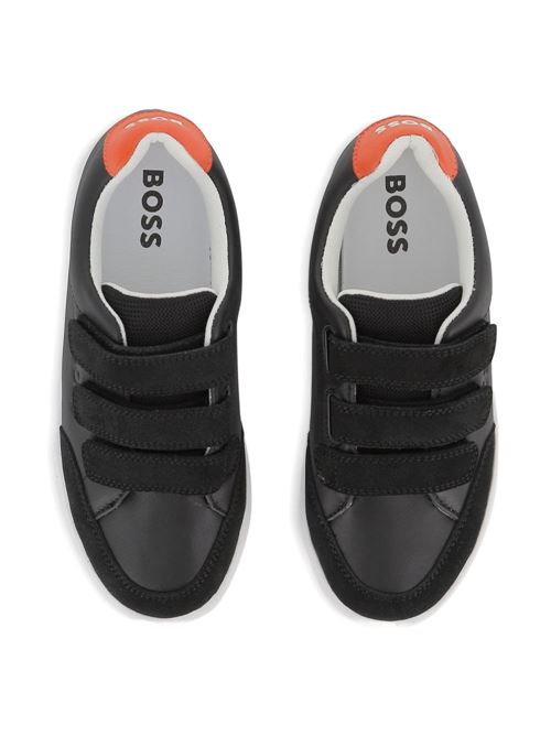 Scarpa bambino BOSS tennis nera BOSS KIDS | J5281809B